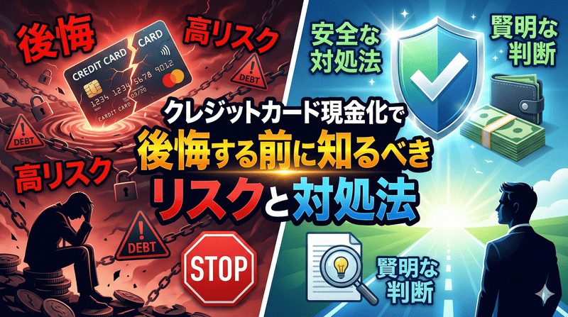 クレジットカード現金化で後悔する前に知るべきリスクと対処法