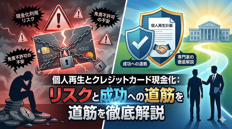 個人再生とクレジットカード現金化：リスクと成功への道筋を徹底解説