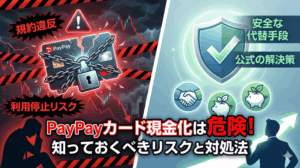 PayPayカード現金化は危険！知っておくべきリスクと対処法