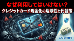 なぜ利用してはいけない？クレジットカード現金化の危険性と代替策